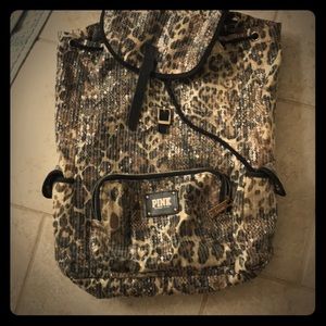 VS Pink Sequence Backpack
